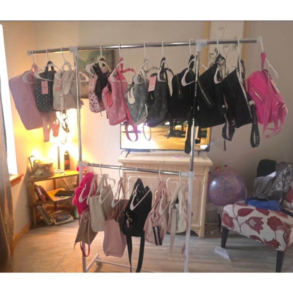 Juicy Couture All That Glitters Pink Tote Bag Purse - Picture 3 of 3